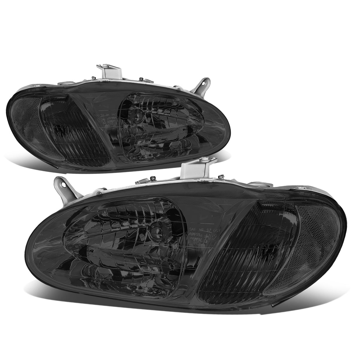 Factory Style Headlights<br>98-01 Kia Sephia