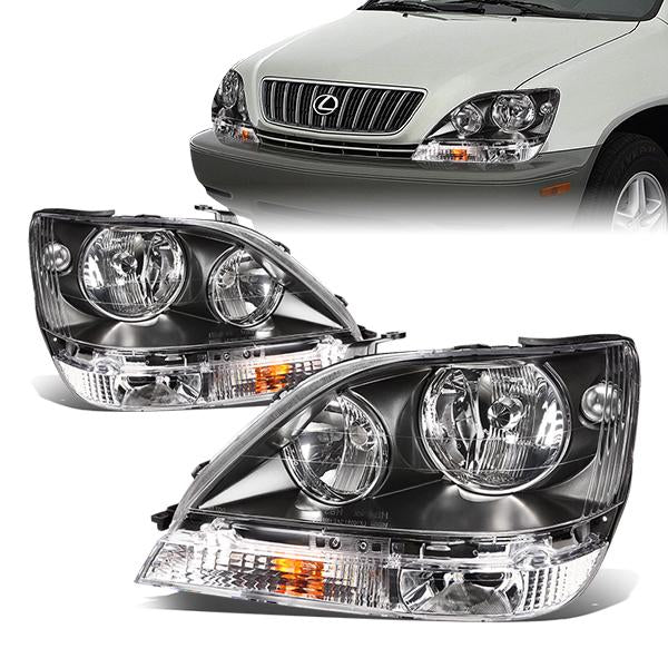 Factory Style Headlights<br>99-03 Lexus RX300