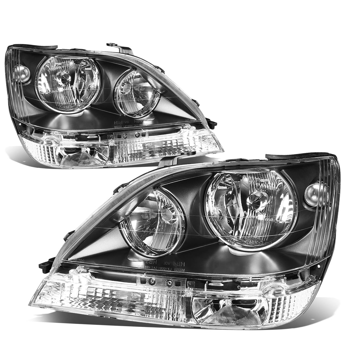 Factory Style Headlights<br>99-03 Lexus RX300