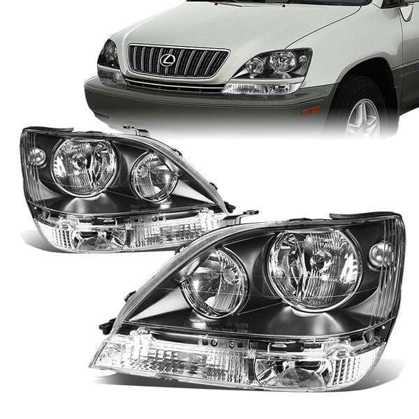 Factory Style Headlights<br>99-03 Lexus RX300