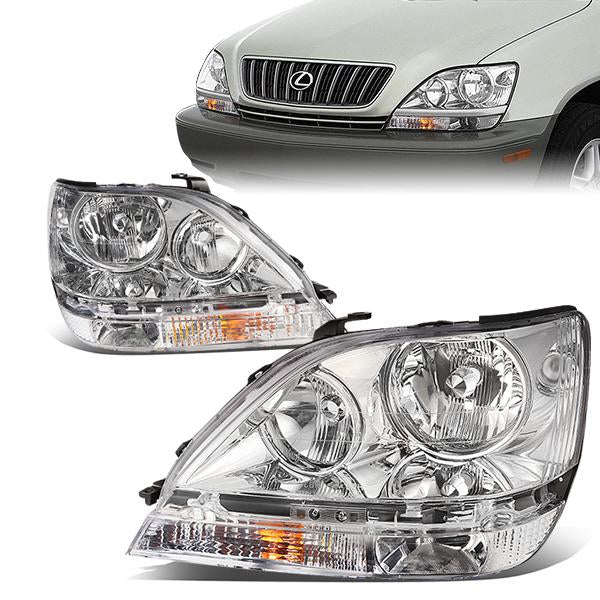 Factory Style Headlights<br>99-03 Lexus RX300