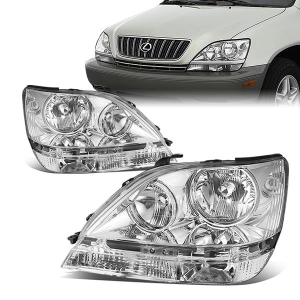 Factory Style Headlights<br>99-03 Lexus RX300