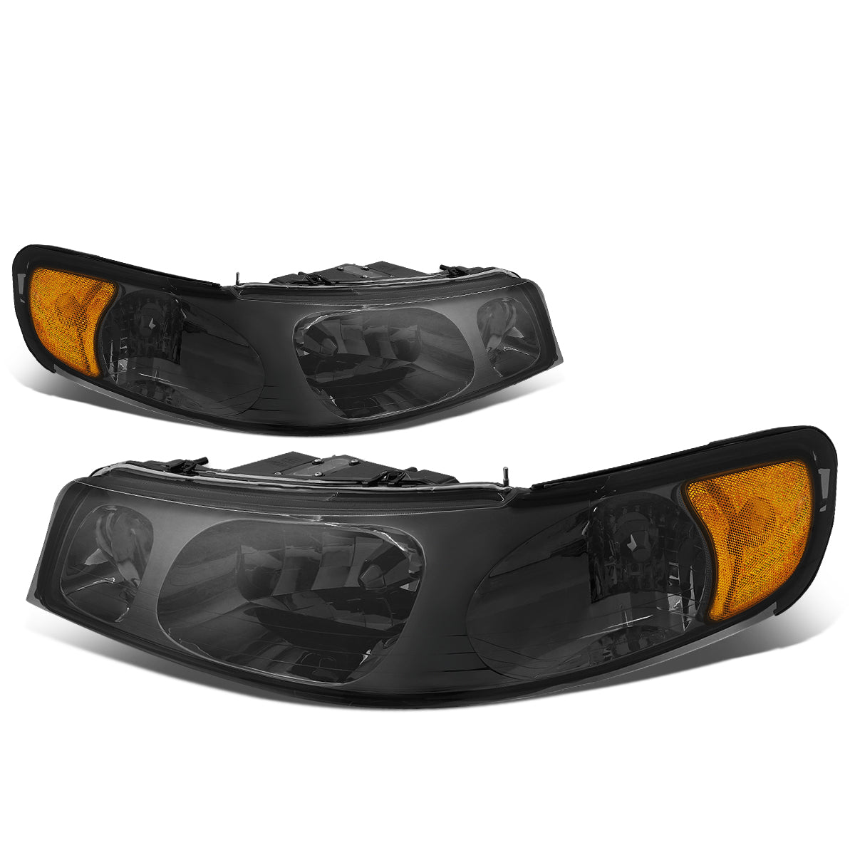 Factory Style Headlights<br>98-02 Lincoln Town Car