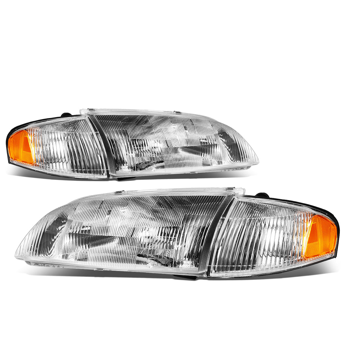 Factory Style Headlights<br>98-99 Mazda 626