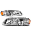 Factory Style Headlights<br>98-99 Mazda 626