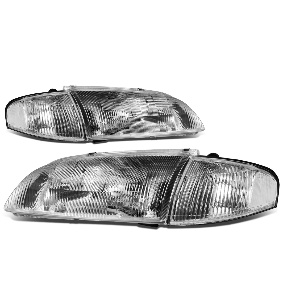 Factory Style Headlights<br>98-99 Mazda 626