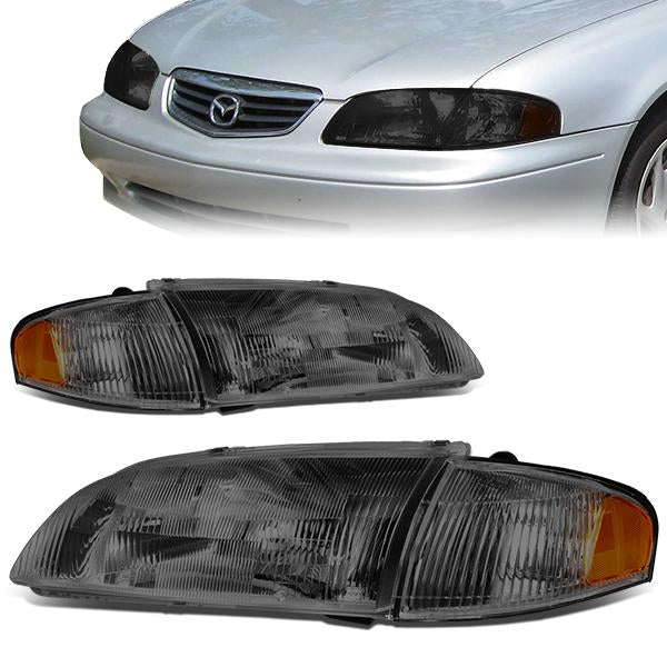 Factory Style Headlights<br>98-99 Mazda 626