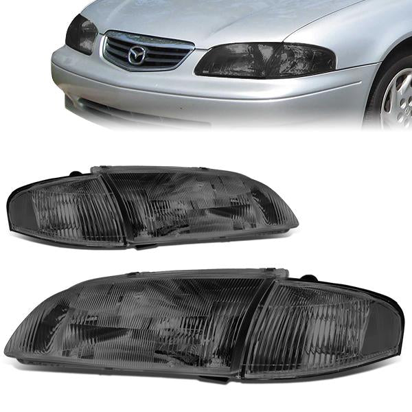 Factory Style Headlights<br>98-99 Mazda 626