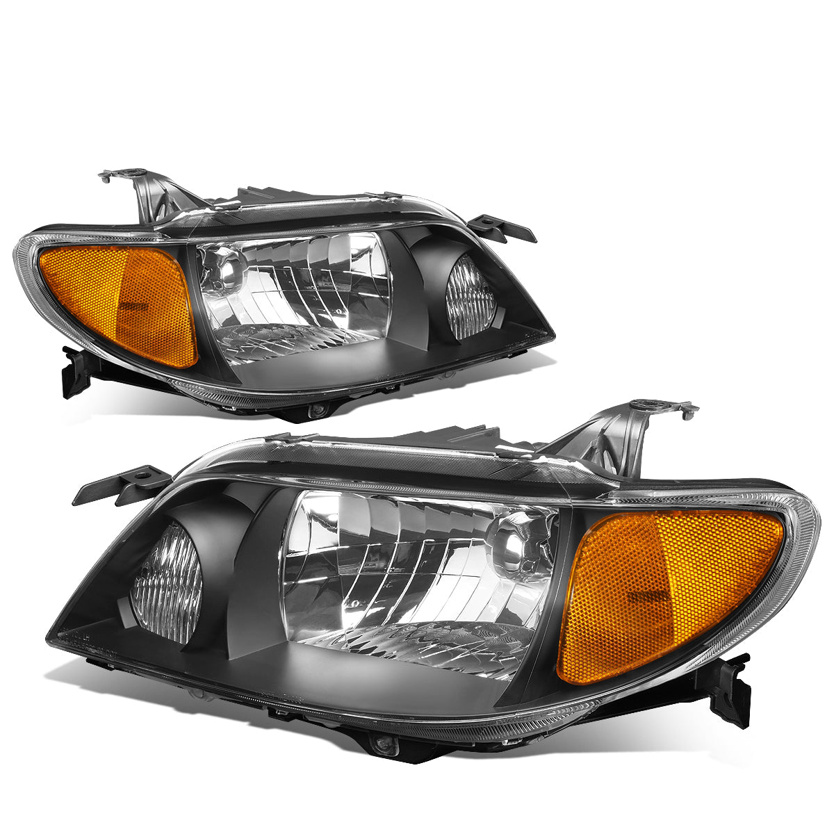 Factory Style Headlights <br>01-03 Mazda Protege