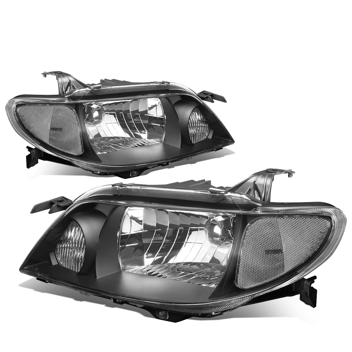 Factory Style Headlights <br>01-03 Mazda Protege