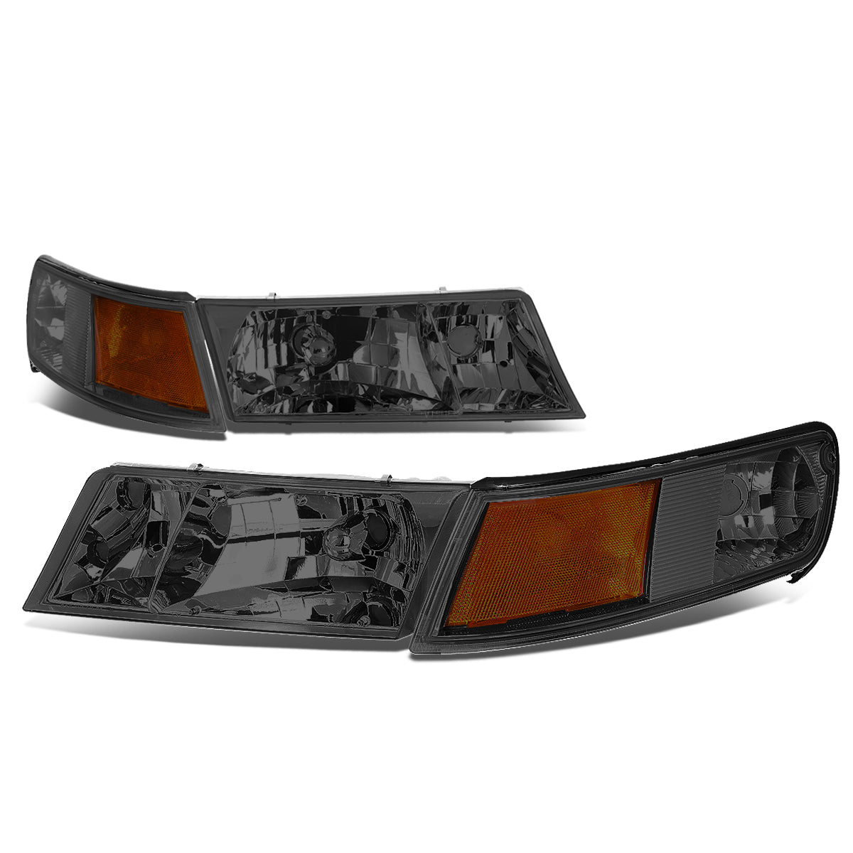 Factory Style Headlights <br>98-02 Mercury Grand Marquis