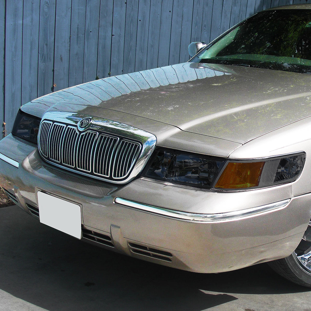 Factory Style Headlights <br>98-02 Mercury Grand Marquis