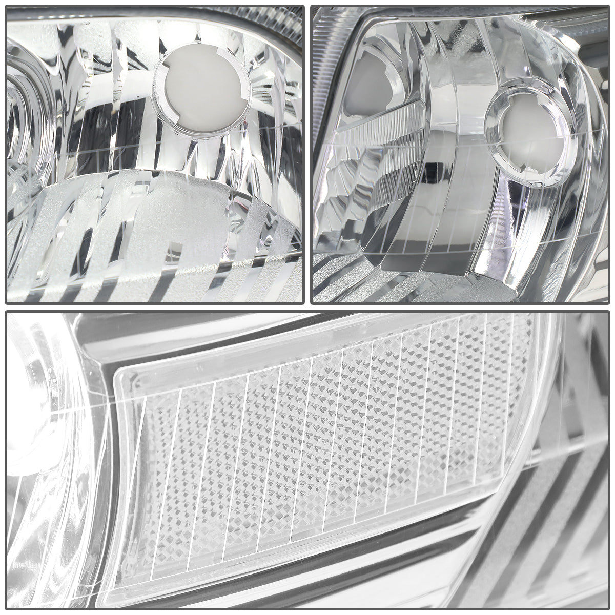 Factory Style Headlights <br>06-11 Mercury Grand Marquis
