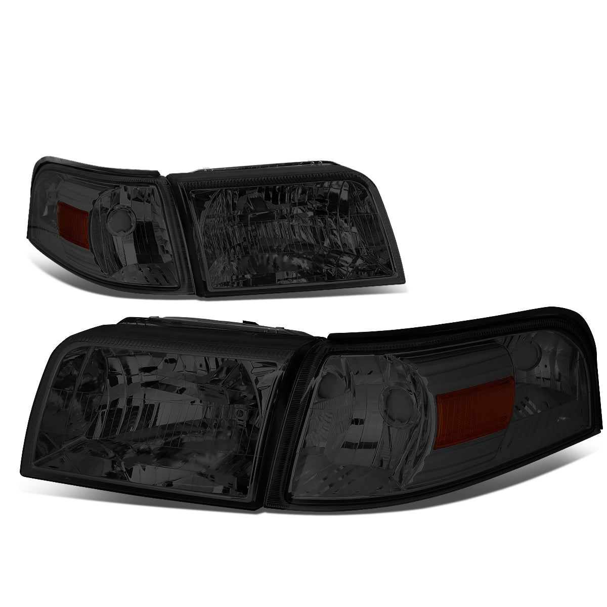 Factory Style Headlights <br>06-11 Mercury Grand Marquis