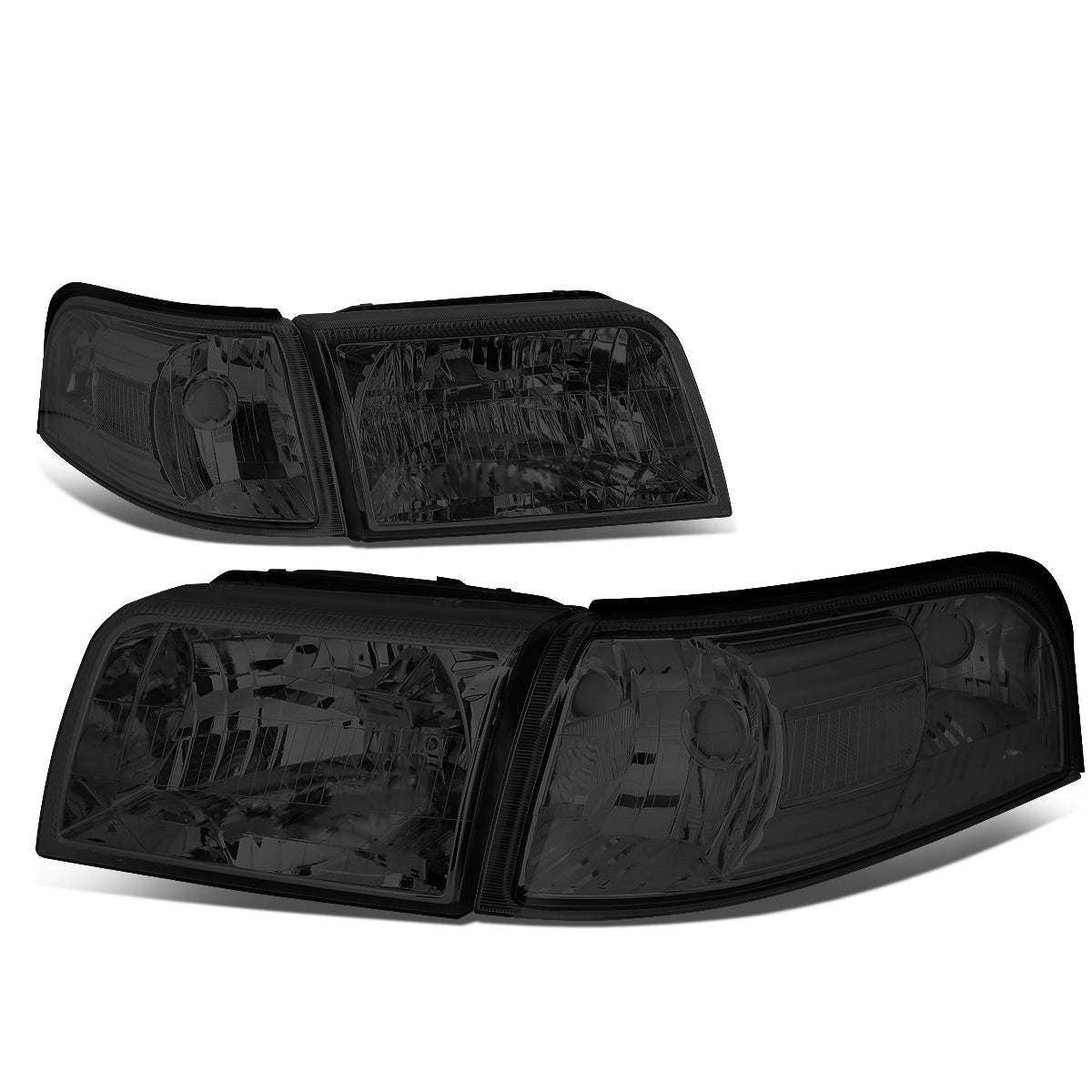 Factory Style Headlights <br>06-11 Mercury Grand Marquis