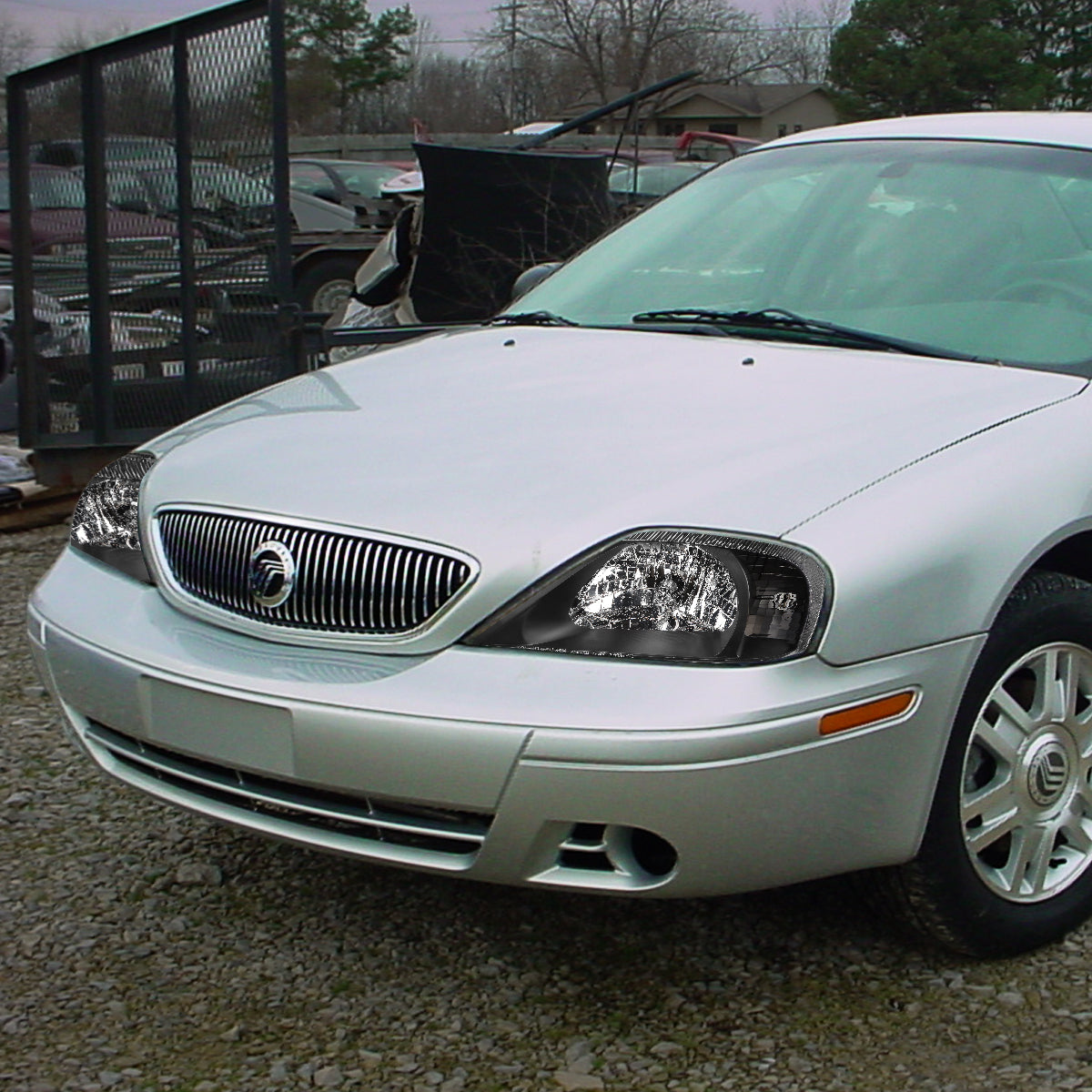 Factory Style Headlights <br>00-05 Mercury Sable