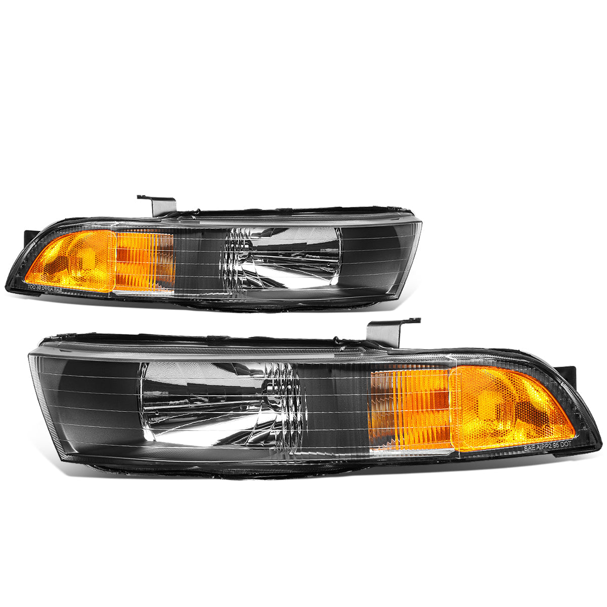 Factory Style Headlights <br>99-03 Mitsubishi Galant