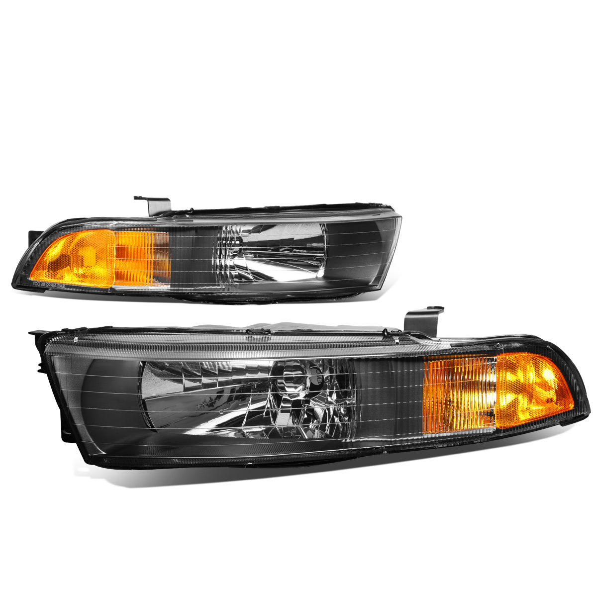 Factory Style Headlights <br>99-03 Mitsubishi Galant