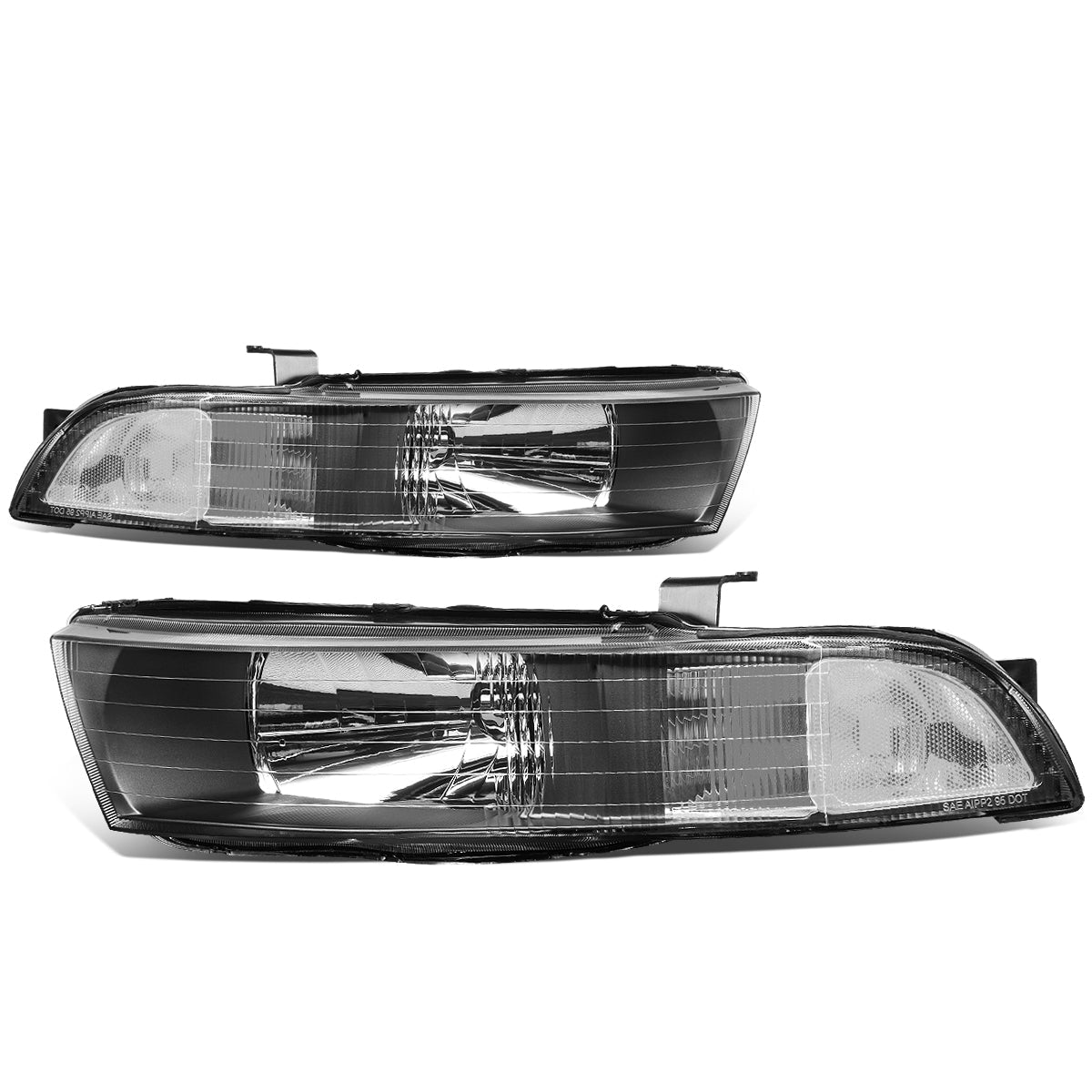 Factory Style Headlights <br>99-03 Mitsubishi Galant