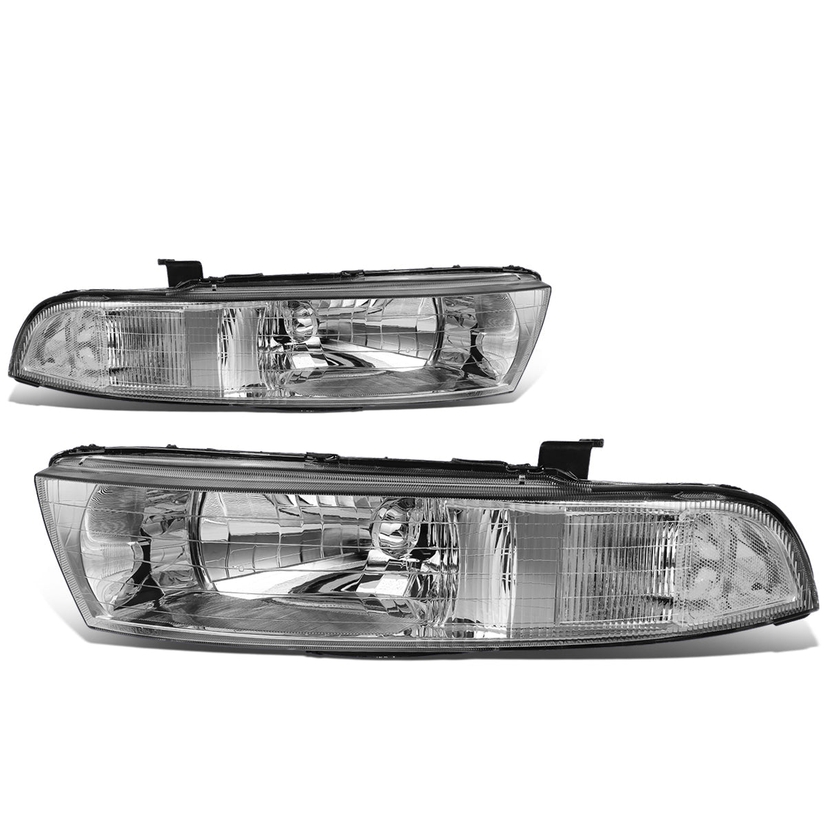 Factory Style Headlights <br>99-03 Mitsubishi Galant