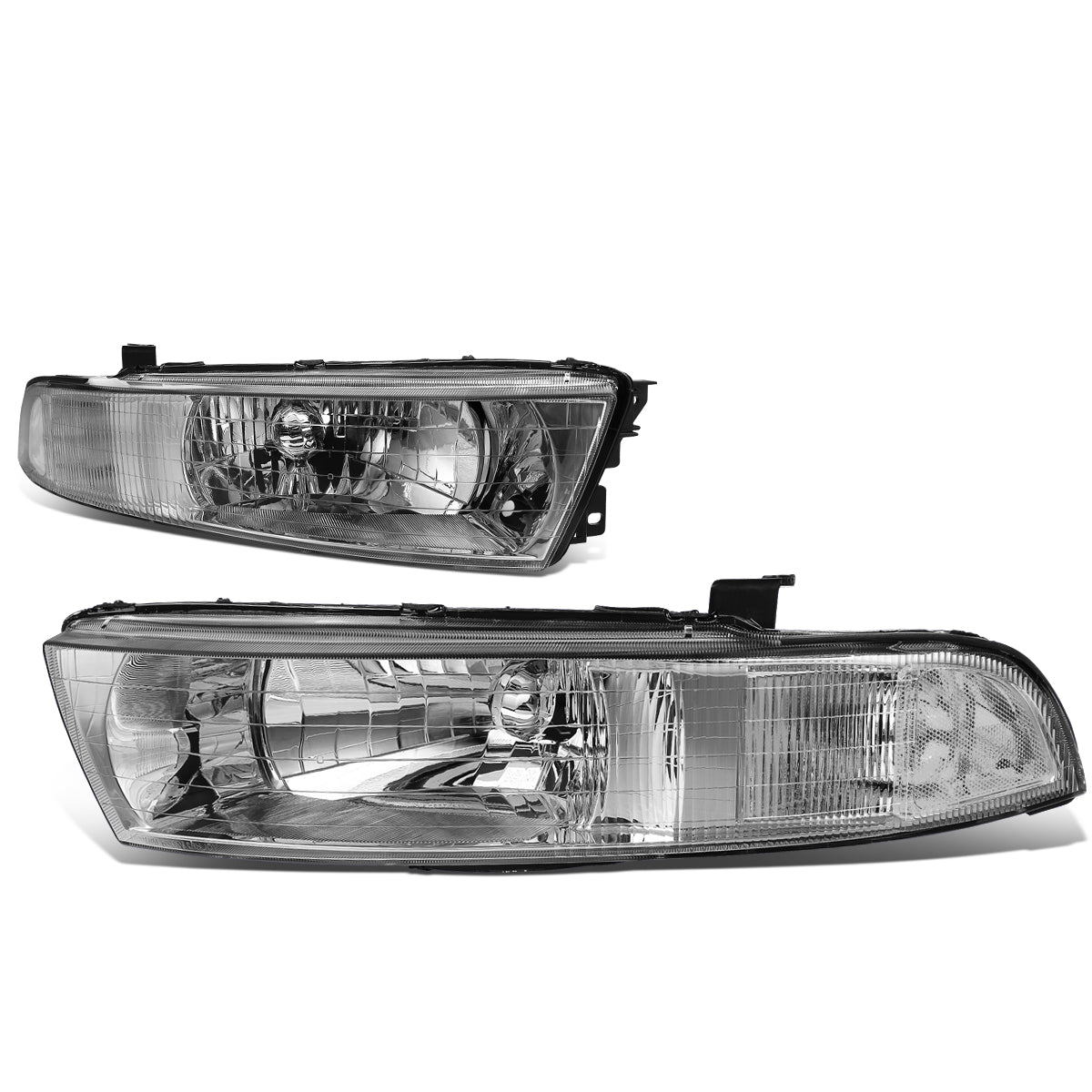 Factory Style Headlights <br>99-03 Mitsubishi Galant