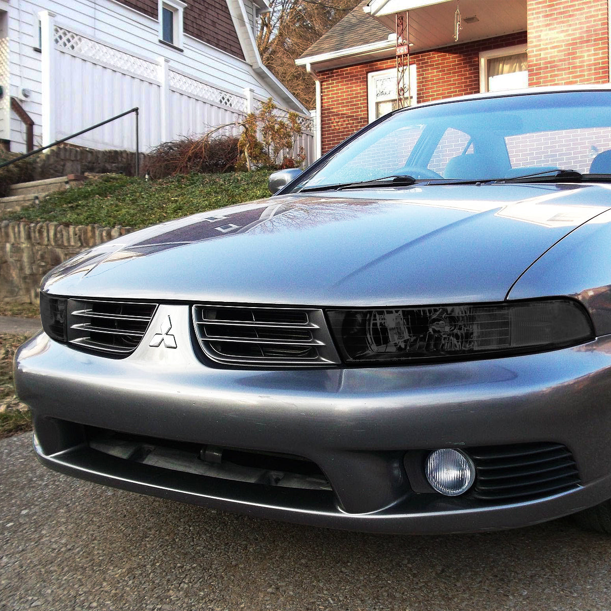 Factory Style Headlights <br>99-03 Mitsubishi Galant