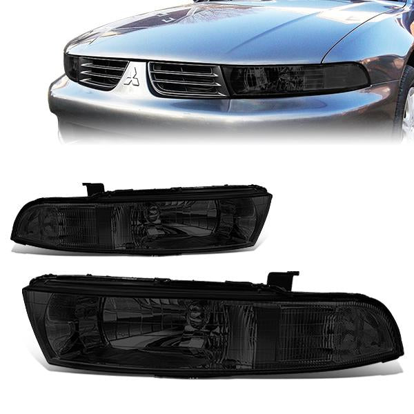 Factory Style Headlights <br>99-03 Mitsubishi Galant