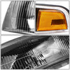 Factory Style Headlights <br>97-01 Mitsubishi Mirage Sedan