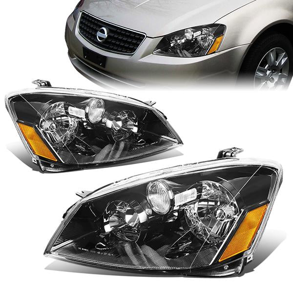 Factory Style Headlights <br>05-06 Nissan Altima