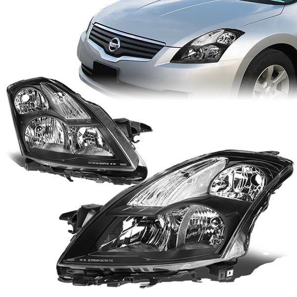 Factory Style Headlights <br>07-09 Nissan Altima Sedan