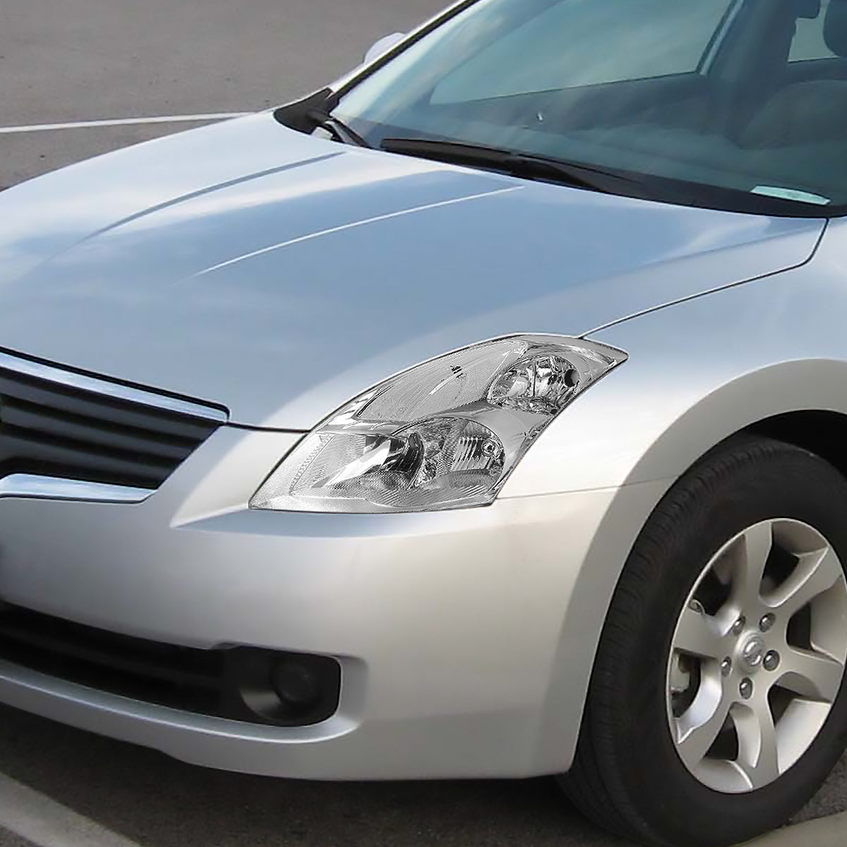 Factory Style Headlights <br>07-09 Nissan Altima Sedan