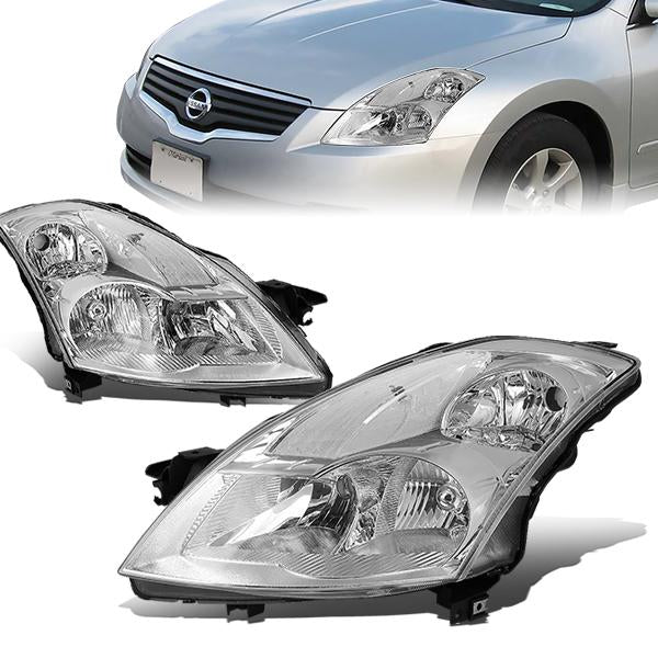 Factory Style Headlights <br>07-09 Nissan Altima Sedan