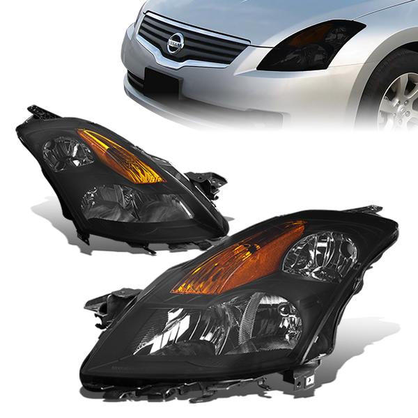 Factory Style Headlights <br>07-09 Nissan Altima Sedan