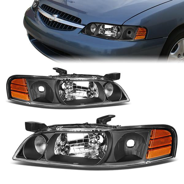 Factory Style Headlights <br>00-01 Nissan Altima