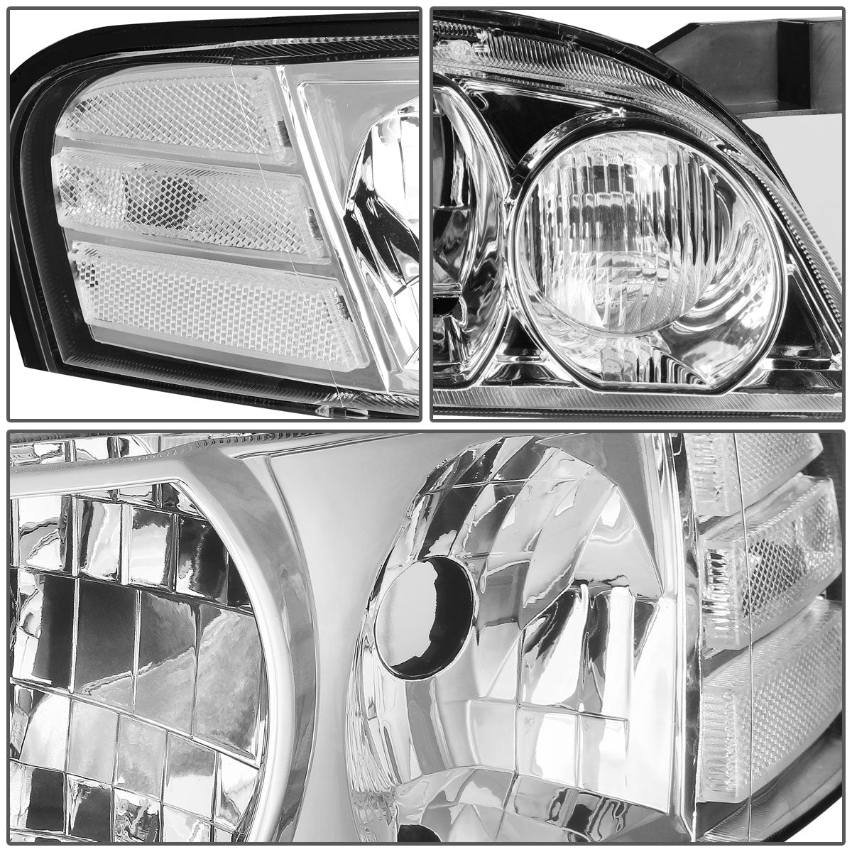 Factory Style Headlights <br>00-01 Nissan Altima