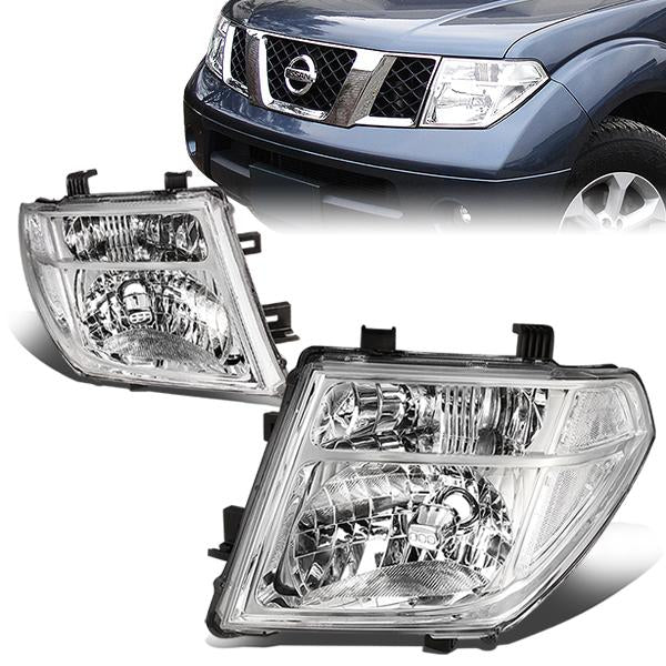 Factory Style Headlights <br>05-08 Nissan Frontier, 05-07 Pathfinder