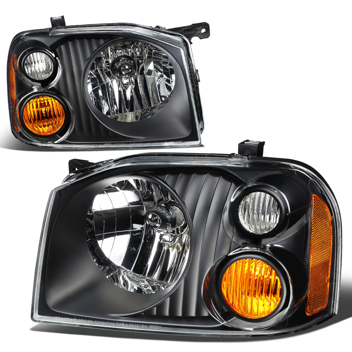 Factory Style Headlights <br>01-04 Nissan Frontier