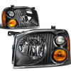 Factory Style Headlights <br>01-04 Nissan Frontier