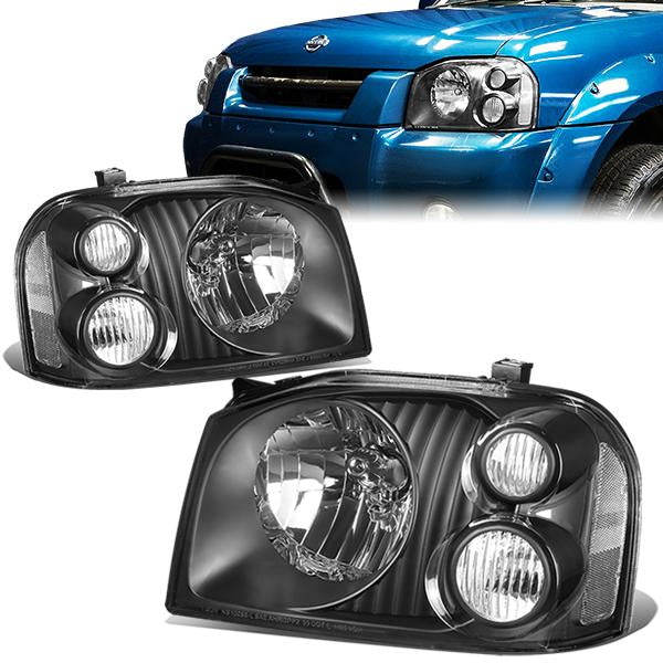 Factory Style Headlights <br>01-04 Nissan Frontier