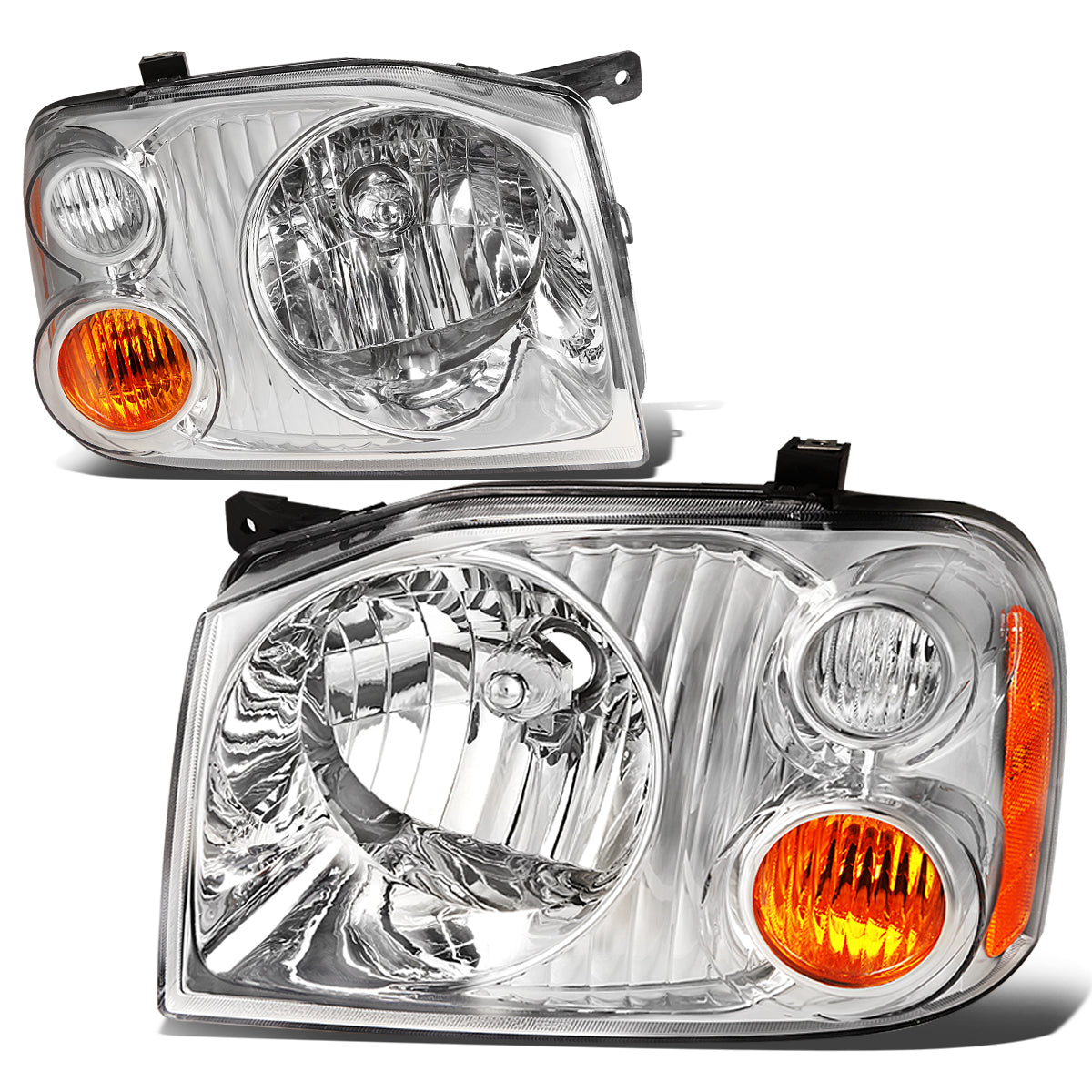 Factory Style Headlights <br>01-04 Nissan Frontier