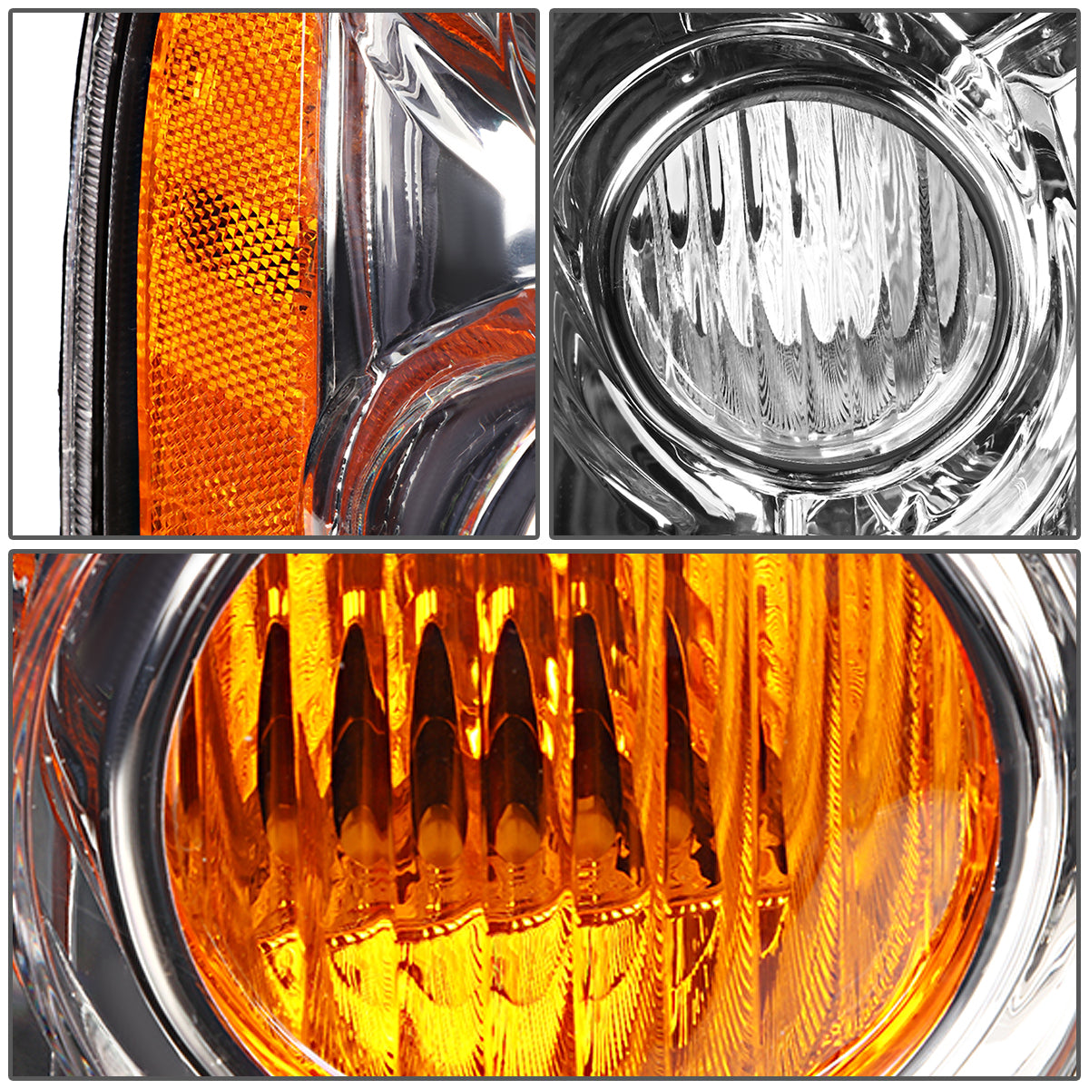 Factory Style Headlights <br>01-04 Nissan Frontier