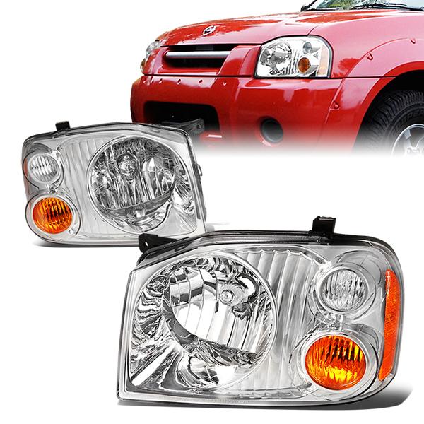 Factory Style Headlights <br>01-04 Nissan Frontier