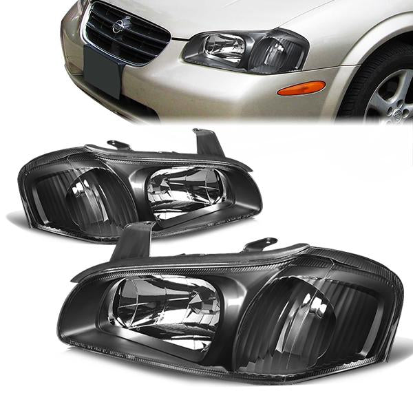 Factory Style Headlights <br>00-01 Nissan Maxima