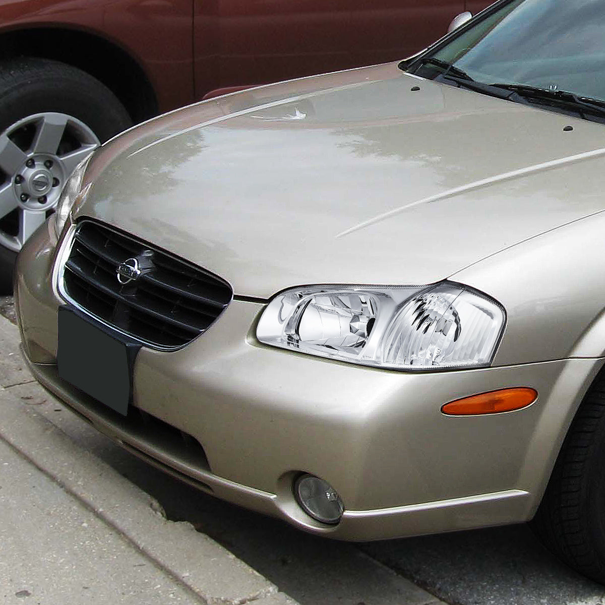 Factory Style Headlights <br>00-01 Nissan Maxima