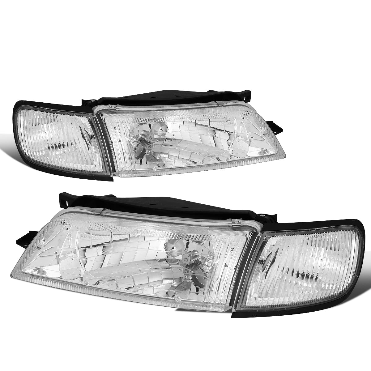 Factory Style Headlights <br>97-99 Nissan Maxima