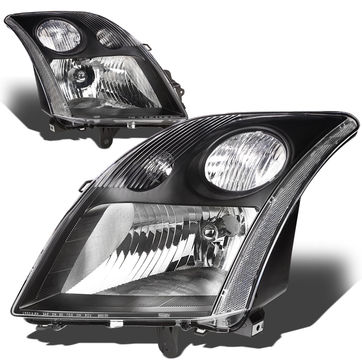 Factory Style Headlights <br>07-09 Nissan Sentra