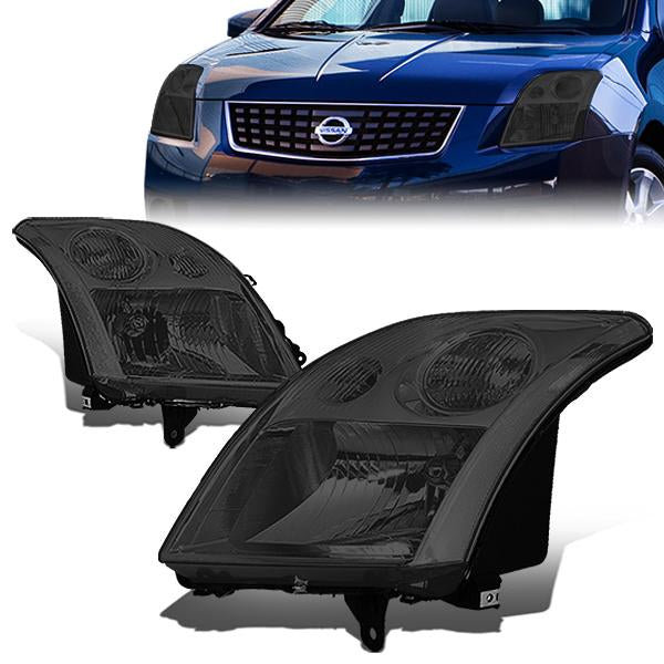 Factory Style Headlights <br>07-09 Nissan Sentra