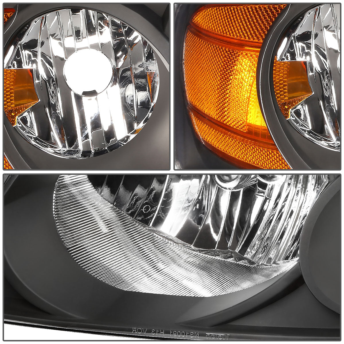 Factory Style Headlights <br>04-06 Nissan Sentra