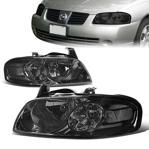 Factory Style Headlights <br>04-06 Nissan Sentra