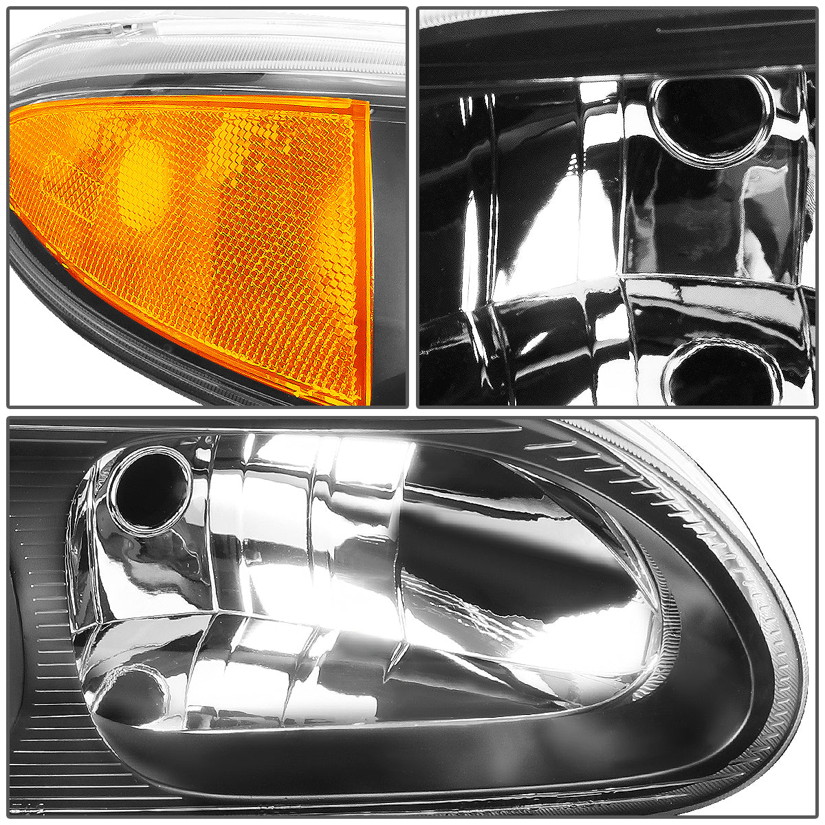 Factory Style Headlights <br>99-04 Oldsmobile Alero